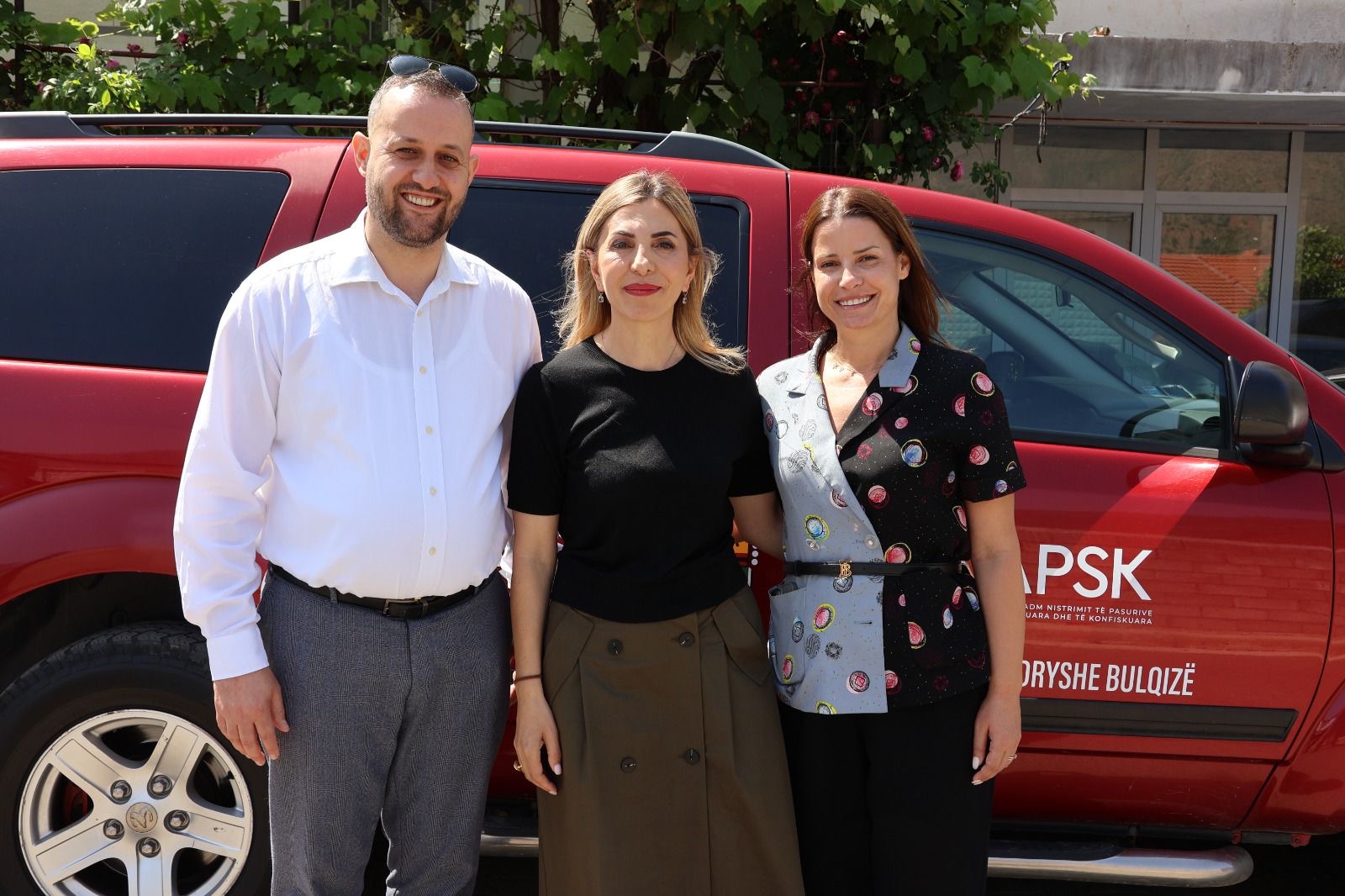 AAPSK donates a vehicle for social services to help children with disabilities in the Municipality of Bulqizë