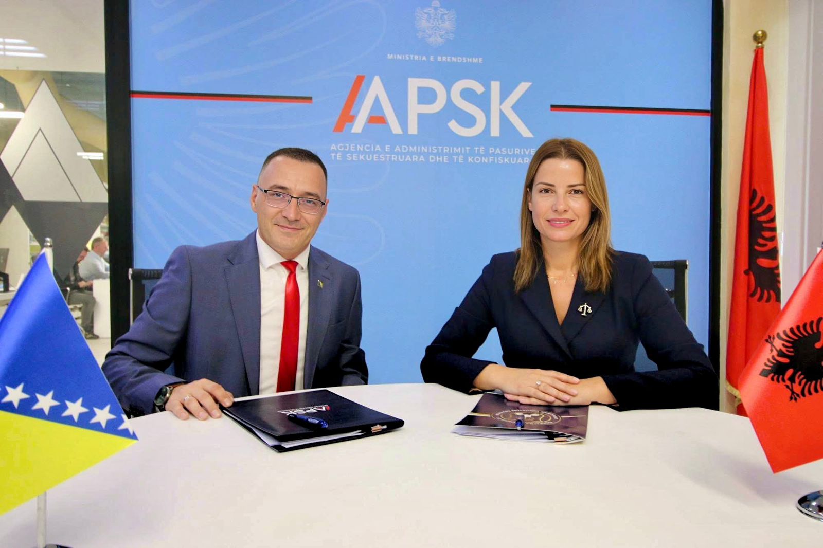 AAPSK signs memorandum of cooperation with counterpart agency of Bosnia and Herzegovina