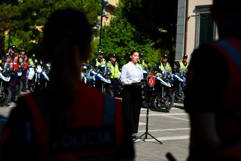 AAPSK financon 23 motoçikleta të reja për policinë, Xhaja: Pasuritë e konfiskuara po kthehen në investime për sigurinë