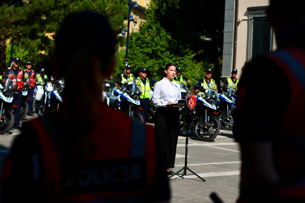 AAPSK financon 23 motoçikleta të reja për policinë, Xhaja: Pasuritë e konfiskuara po kthehen në investime për sigurinë